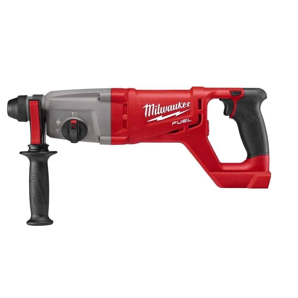 milwaukee electric tool 2713 20 milwaukee m18 fuel 18v lithium ion brushless cordless sds plus d handle rotary hammer re