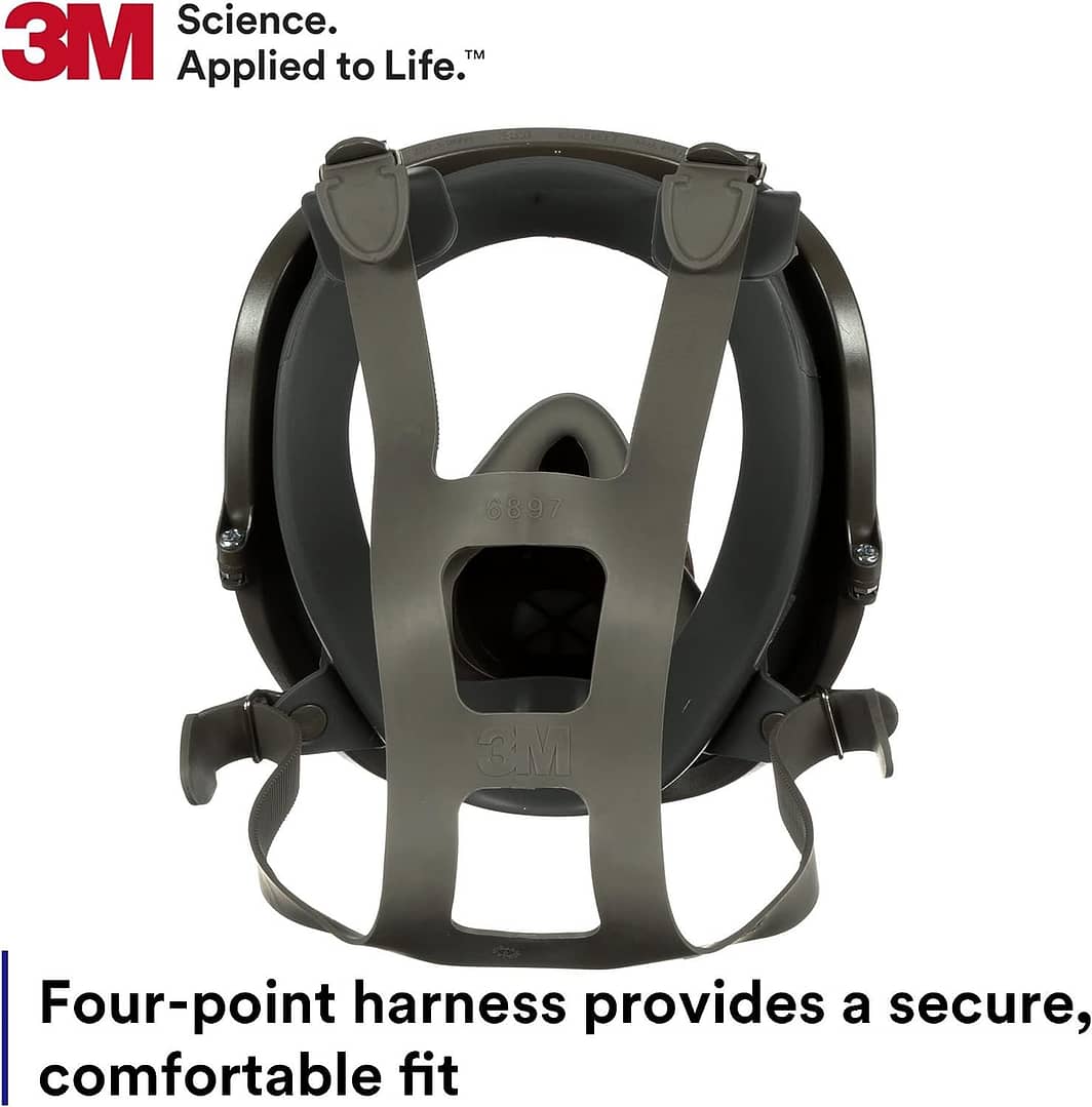 3m personal protective equipment full facepiece reusable respirator 6800 review