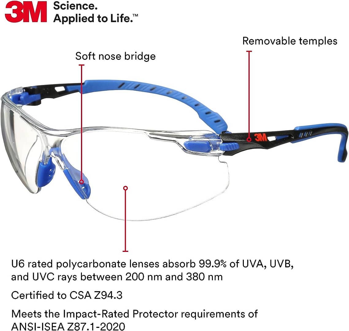 3m safety glasses solus 1000 series review