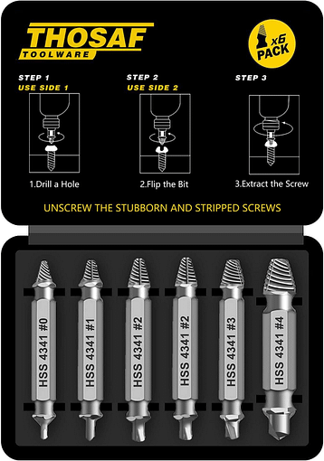 Damaged Screw Extractor Set – Remover Review