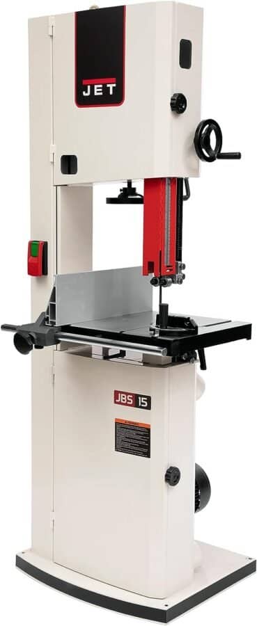 JET JWBS-15, 15-Inch Woodworking Bandsaw, 1-3/4HP, 1Ph 115/230V (714600)