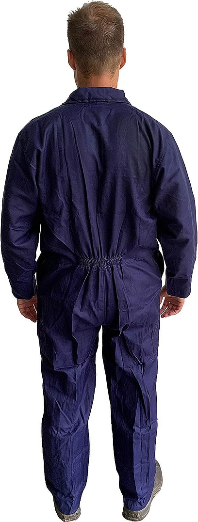 turners mens work overalls boilersuit navy warehouse garages students workerwear suit review