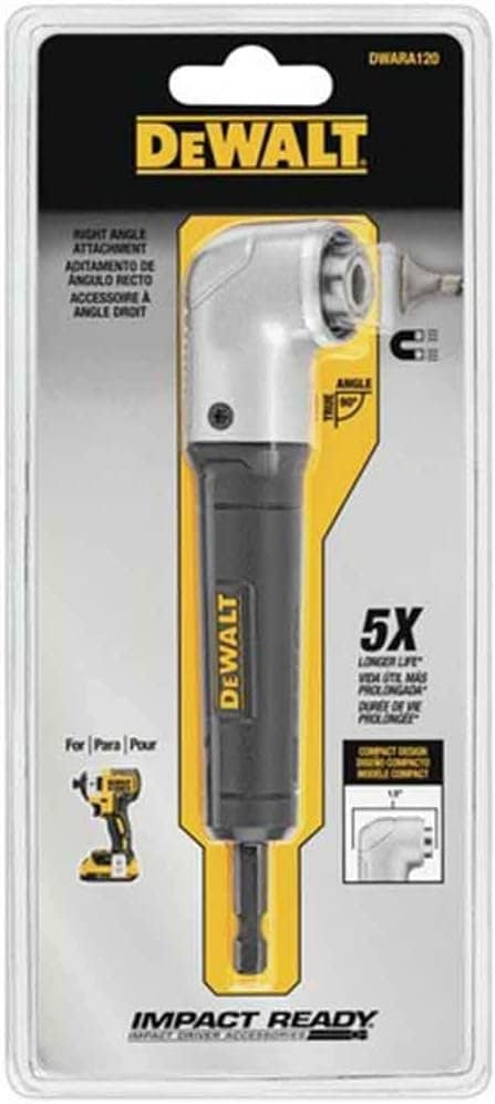 dewalt right angle attachment review
