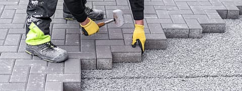 Rubber Mallet used for paving