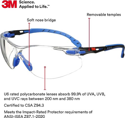 3M Safety Glasses Solus 1000 Series Review