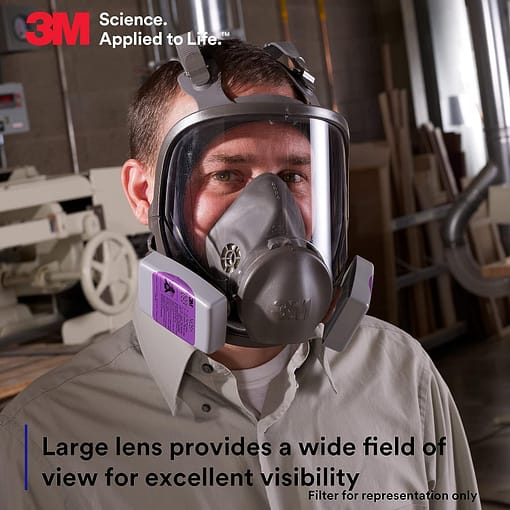 3M Safety 142-6800 Safety Reusable Full Face Mask Respirator Review