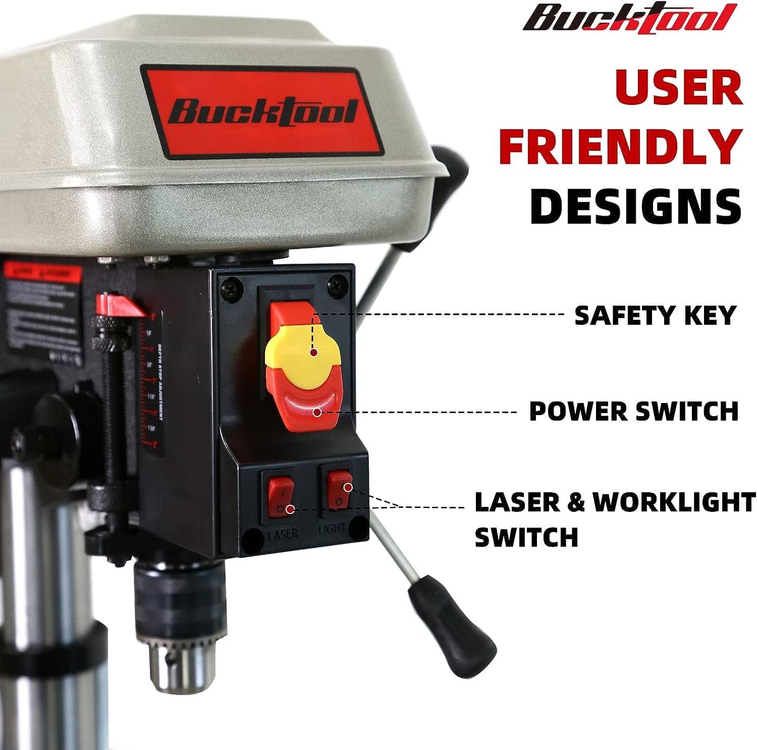 BUCKTOOL 10Inch Drill Press 6.0 Amp Review The Tool Cupboard