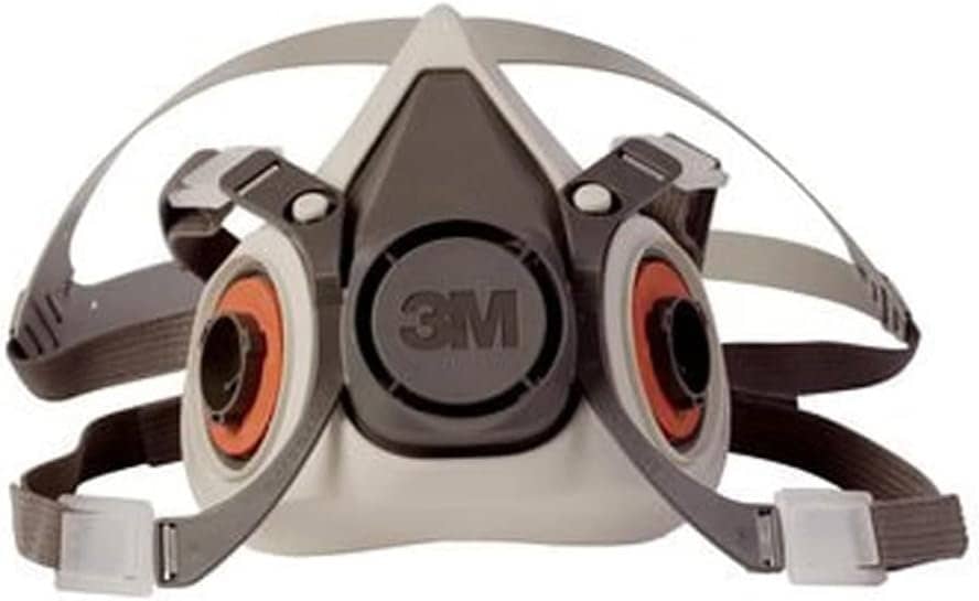3M Safety 142-6100 6000 Series, Small Reusable Half Face Mask Respirator